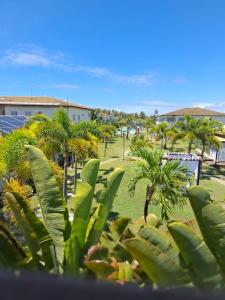 une vue d'un parc avec des palmiers et des bâtiments dans l'établissement Tree Bies Resort, à Entre Rios 19 autres photos