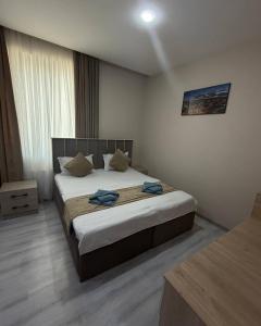 Ένα ή περισσότερα κρεβάτια σε δωμάτιο στο Samanid hotel