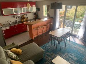 Η κουζίνα ή μικρή κουζίνα στο Calme et Sérénité