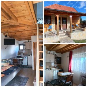 Una cocina o cocineta en Tarin zov