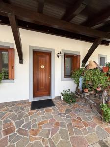 Το κτήριο όπου στεγάζεται  το κατάλυμα σε φάρμα