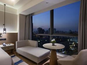 Χώρος καθιστικού στο Novotel Shanghai JingAn
