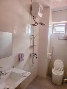 Koupelna v ubytování hottel hung phat