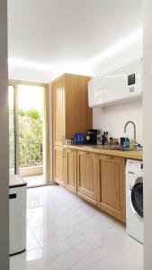 Princess Palace Monaco tesisinde mutfak veya mini mutfak