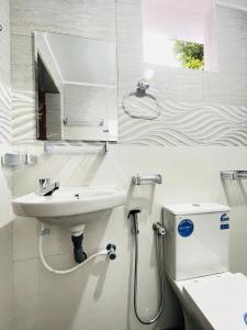 Koupelna v ubytování Serandib Bay Villa