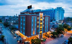 Budova, kde se hotel nachází