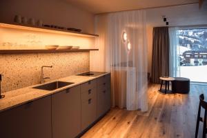 Køkken eller tekøkken på Noe Dolomite Residence + 12 billeder