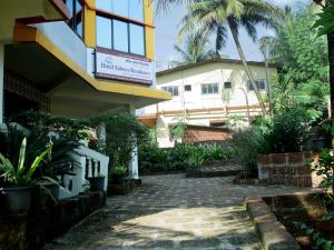 a view of the front of the building at sabera residency in Ratnagiri