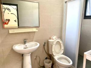 Koupelna v ubytování 台灣意象書法館