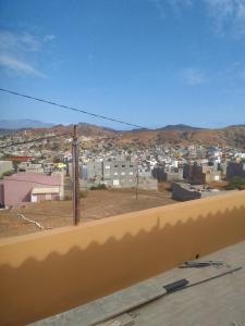 a view of a city from the roof of a building at Ma maison de cha de marhina in Mindelo
