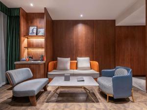 Χώρος καθιστικού στο Novotel Shanghai Baoshan Jiusi