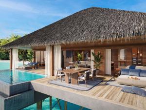 Bazén v ubytování V Villas Maldives at Mirihi - MGallery Collection nebo v jeho okolí