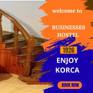 Certifikát, hodnocení, plakát nebo jiný dokument vystavený v ubytování Business Hostel