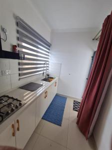 Kuchyň nebo kuchyňský kout v ubytování Arc en ciel 2