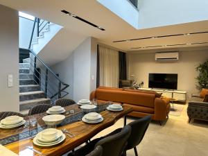 Posezení v ubytování Nokta VIP D Villa