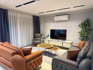 Posezení v ubytování Nokta VIP D Villa