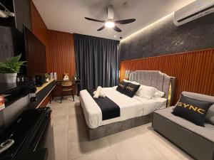 Χώρος καθιστικού στο 7-10mins subang airport dk impian 2 Room 2-4pax +37 φωτογραφίες