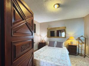 Ένα ή περισσότερα κρεβάτια σε δωμάτιο στο Center amazing view