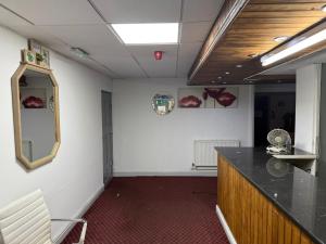 Η κουζίνα ή μικρή κουζίνα στο Prime Hotel