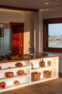 Kuchyň nebo kuchyňský kout v ubytování Maale Caraúbas + 67 fotografií