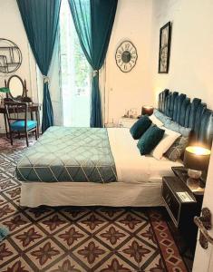 Postel nebo postele na pokoji v ubytování Morosoli spa ll