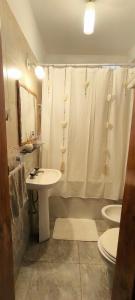 Et badeværelse på Satto Aparts