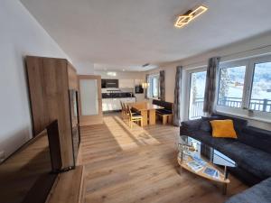 Kuchyň nebo kuchyňský kout v ubytování Ferienwohnung Peham