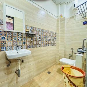 Koupelna v ubytování Hotel VK Inn, Near Prayagraj Junction