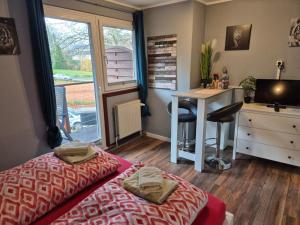 Μια τηλεόραση ή/και κέντρο ψυχαγωγίας στο Glücksburg Strandnah an der Förde