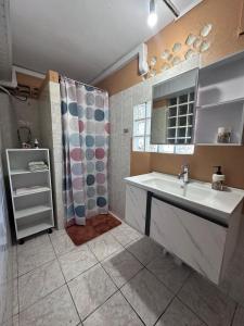 Kuchyň nebo kuchyňský kout v ubytování Oasis de Suzini