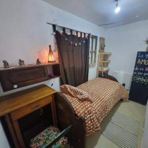 Postel nebo postele na pokoji v ubytování Vida Plena