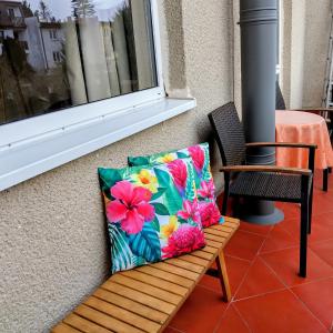 Μπαλκόνι ή βεράντα στο Penzion Frederika