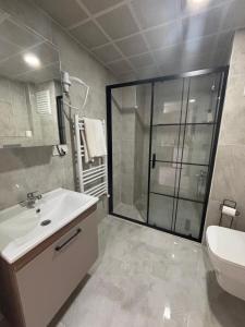 Koupelna v ubytování Bolu Tabaklar suit