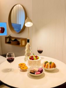 Jídlo v apartmánu nebo okolí