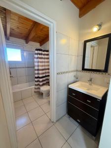 Et badeværelse på Casa Costa de Mar