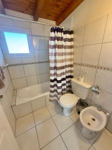 Et badeværelse på Casa Costa de Mar