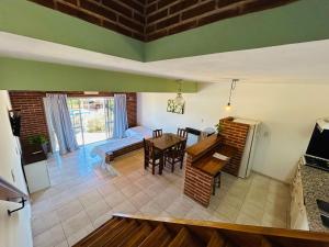 Η κουζίνα ή μικρή κουζίνα στο Complejo Acanto