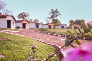 Κήπος έξω από το Johnnys motel