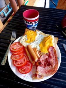 Φαγητό σε αυτό το hostel ή κάπου εκεί κοντά