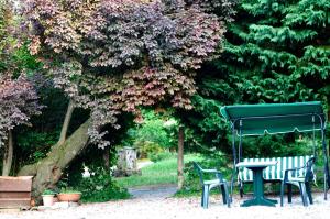 Zahrada ubytování Le Macine Relais