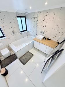 Et badeværelse på The White House - Zonnebloem