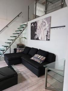 Posezení v ubytování Urban Oasis - BIG stylish Apartment