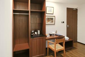 Kuchyň nebo kuchyňský kout v ubytování Catra Wellness Hotel Ubud