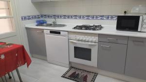 Kuchyň nebo kuchyňský kout v ubytování ACOGEDOR Y LUMINOSO PISO CÉNTRICO + 8 fotografií