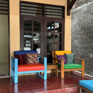 Et opholdsområde på Hof Warna Guesthouse