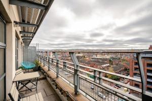 Balkón nebo terasa v ubytování Great Value Luxury Apt in Belfast City Centre with parking