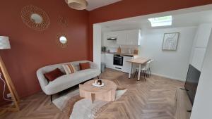 Køkken eller tekøkken på La Maison Des Pins