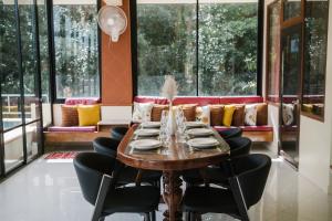 Et opholdsområde på Baan Mangorn The Vila