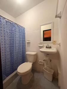 Un baño de Hotel Colonial San Carlos