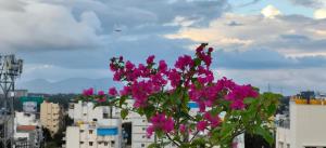 Γενική άποψη της πόλης Μπανγκαλόρ ή θέα της πόλης από  αυτό το ξενοδοχείο